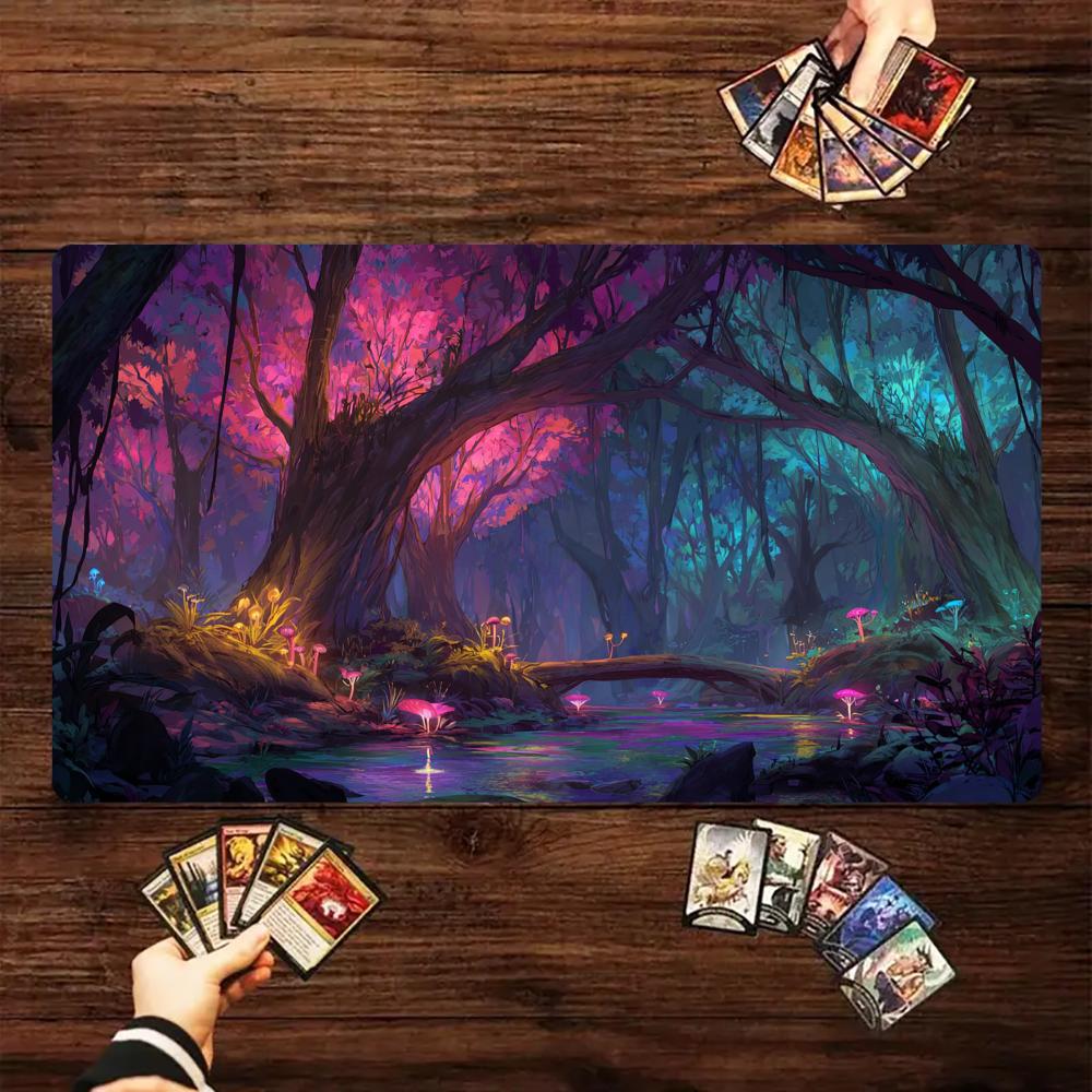 Play Mat Neoprene - Игровой коврик для карточных игр Forest