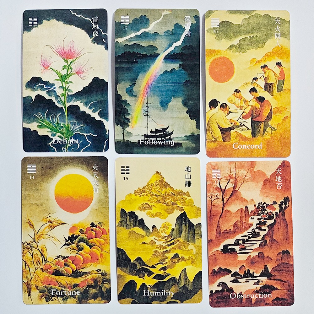Board Game Dixit - Колода карт I-Ching Oracle, 10,3*6 см,