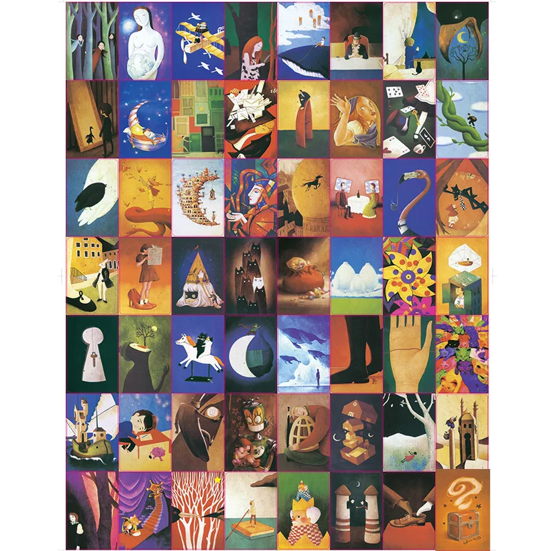 Board Game Dixit - Карточные игры с иллюстрациями, синяя версия