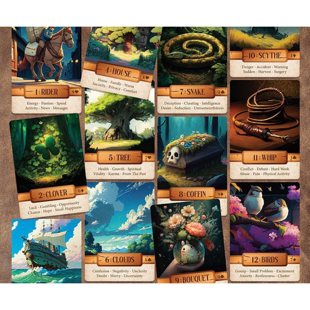 Board Game Dixit - Уникальная колода с 36-картами Le Claire