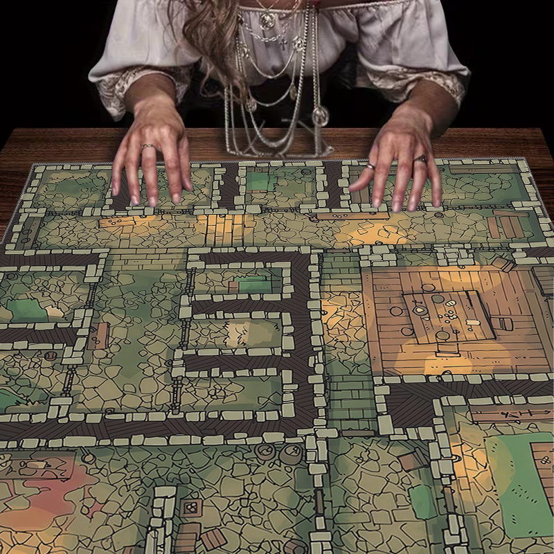 Board Game Maker - Скатерть для настольной игры «Подземелье и