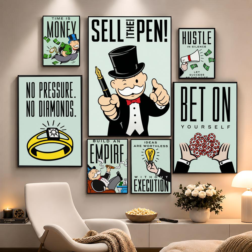 Постер для настольной игры «Мо – обзор и цена Board Game Monopoly